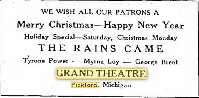 Grand Theatre - Dec 22 1939 (newer photo)